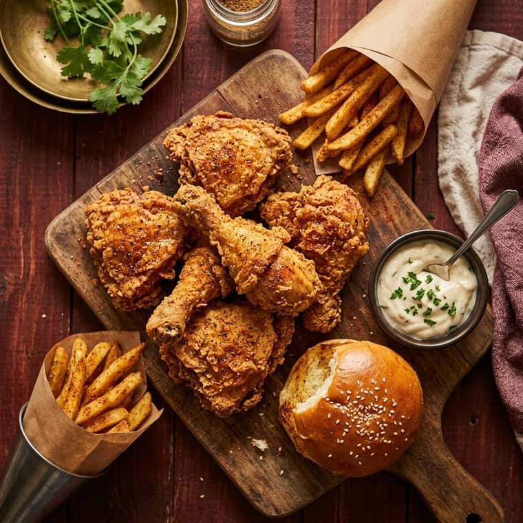 Karachi Broast vs. American Fried Chicken: Why the Marinade Wins — Mr. Haleem authentic Pakistani food, Houston TX