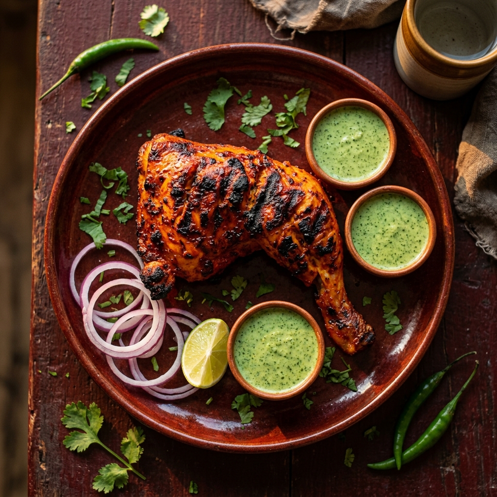 Chicken Tikka Leg Quarter — Mr. Haleem Houston